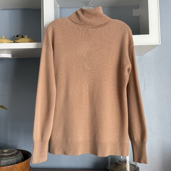 Halogen 100% Cashmere Turtleneck Sweater Size S - Picture 3 of 4